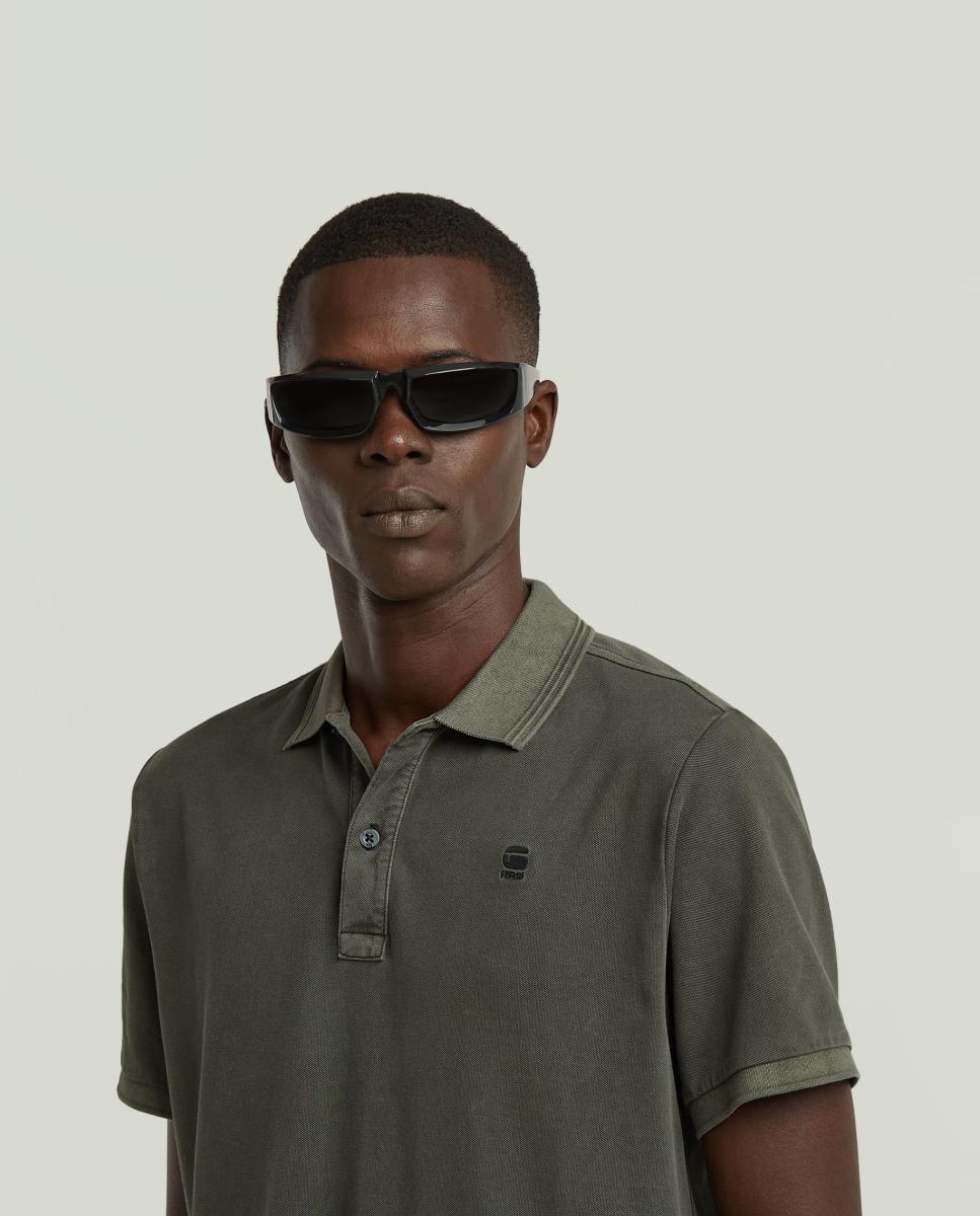 Polo Dunda Slim Cinzento-3
