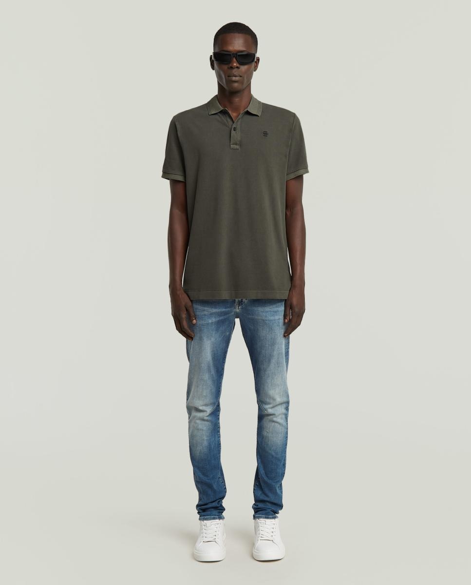 Polo Dunda Slim Cinzento-7
