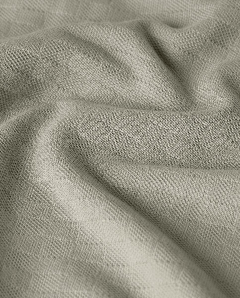 Polo Regular de Manga Curta Bege-5