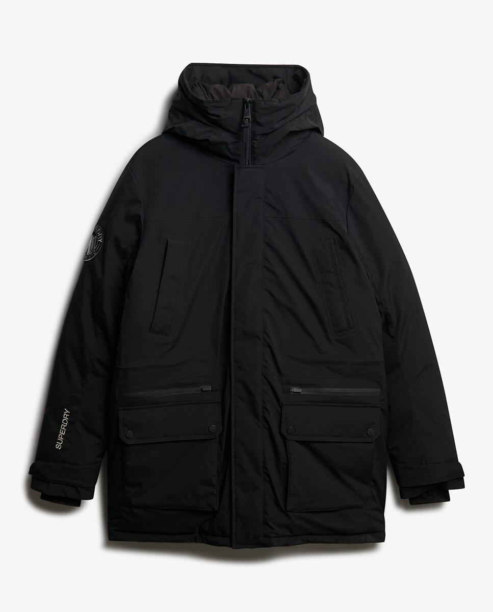 Parka Acolchoada City Preto-4