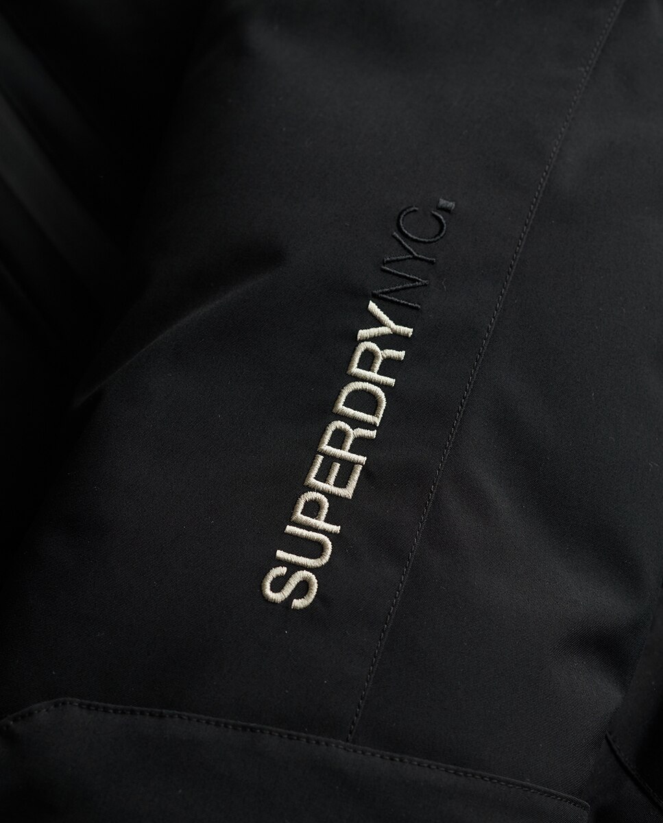 Parka Acolchoada City Preto-5