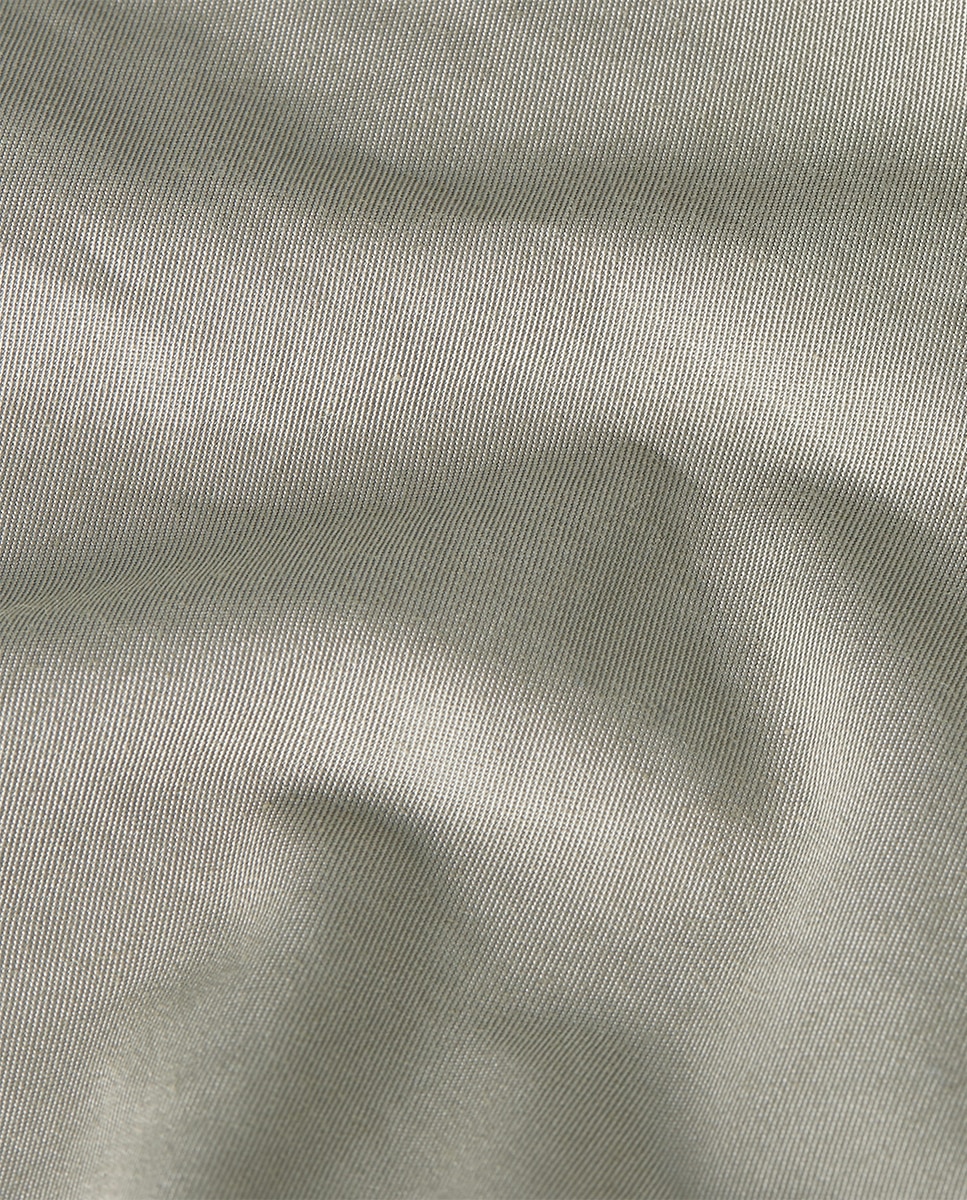 Blusão Regular com Fecho de Correr Bege-5