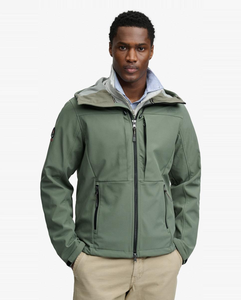 Imagem 0 de Casaco Softshell Trekker com Capuz