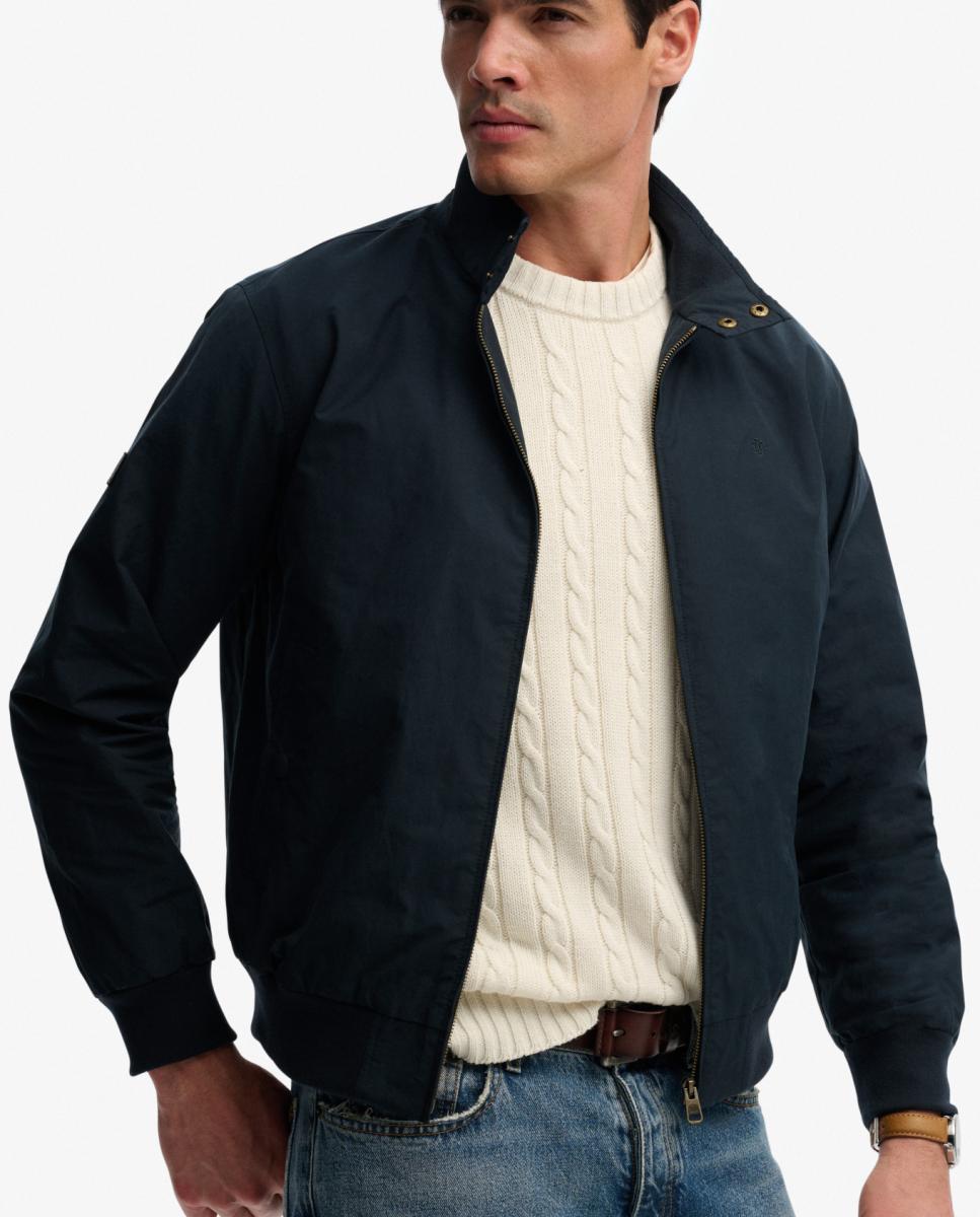 Casaco Classic Harrington Azul-marinho-3