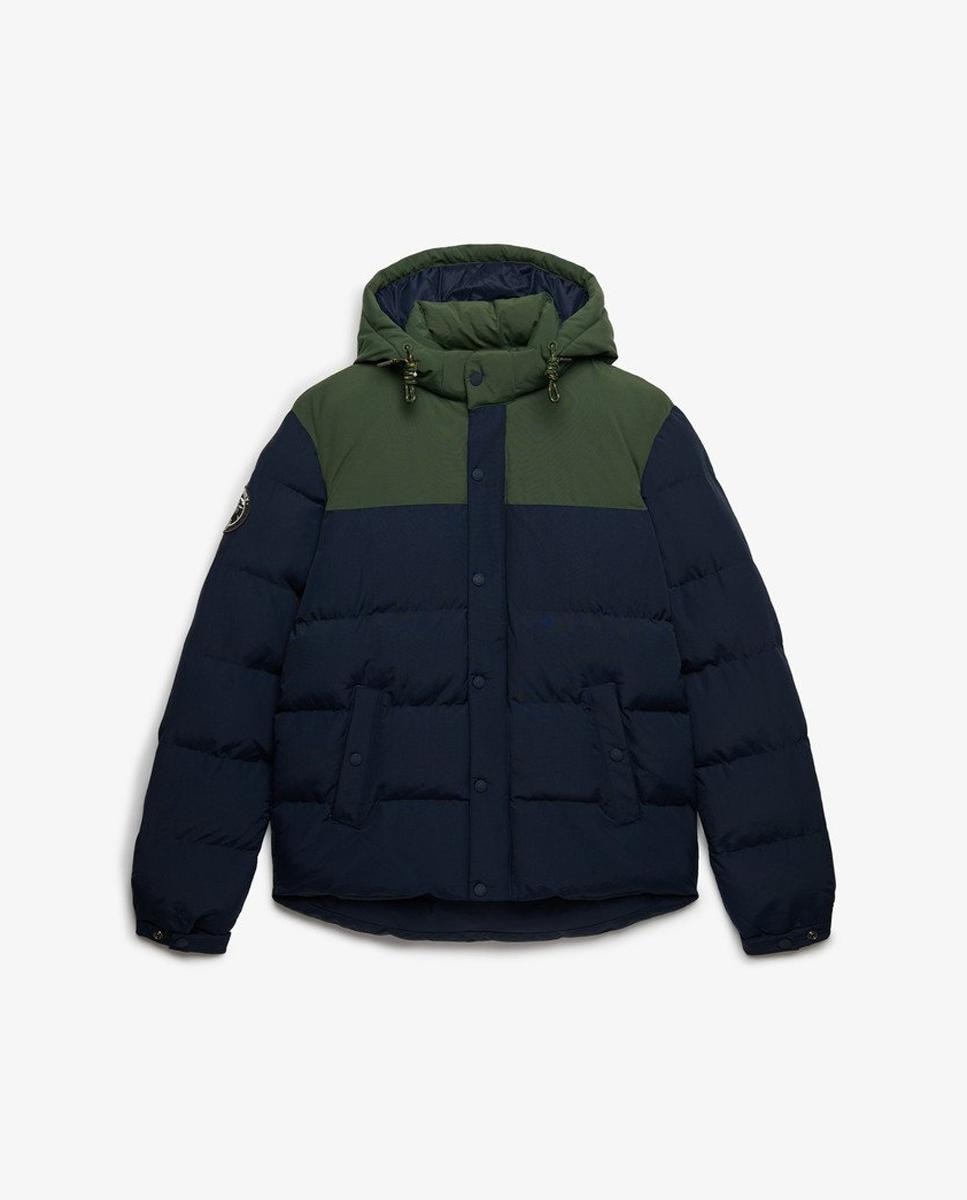 Chaqueta acolchada de hombre Everest Colour Block - Superdry - Azul Azul-1