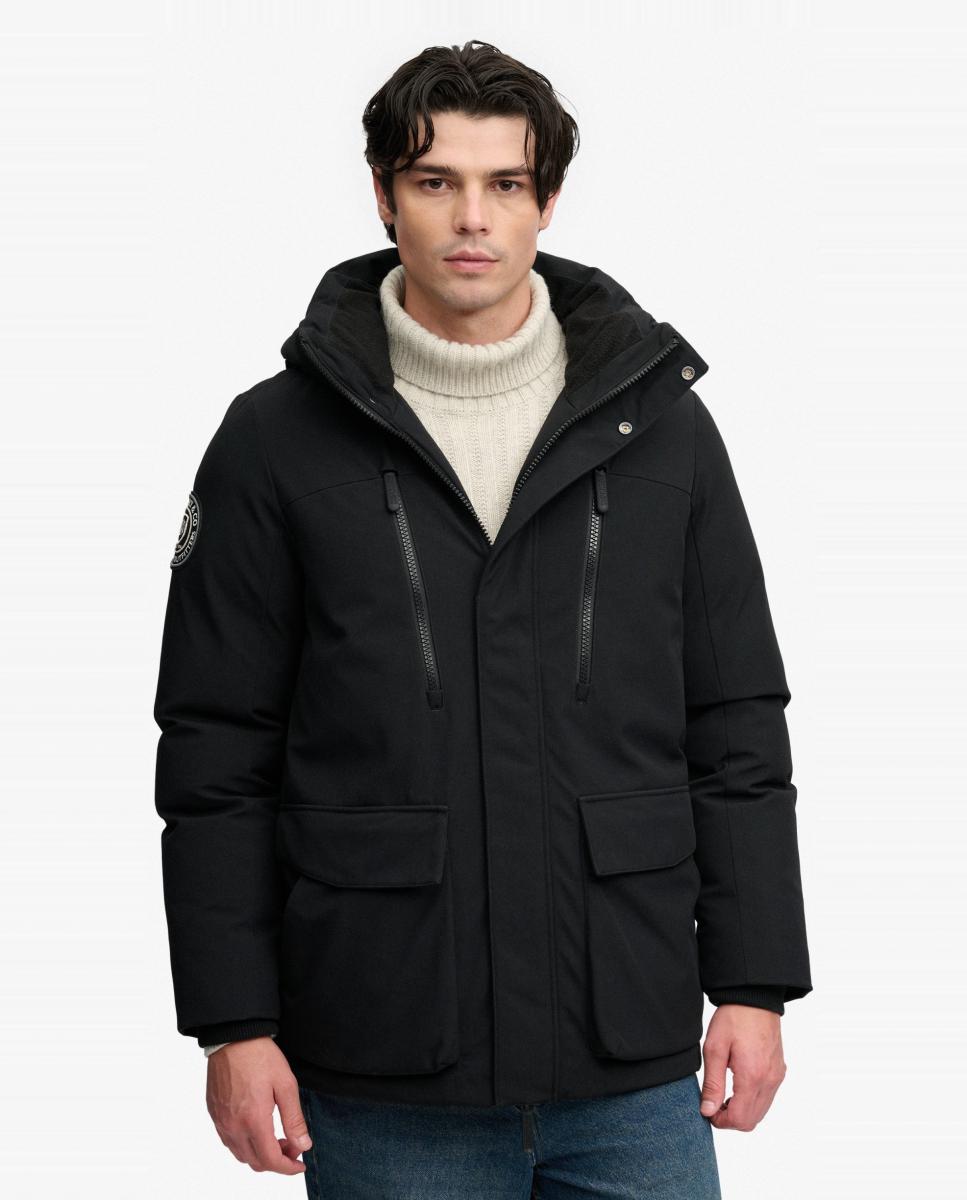 Parka de hombre City - Superdry - Negro Negro-1