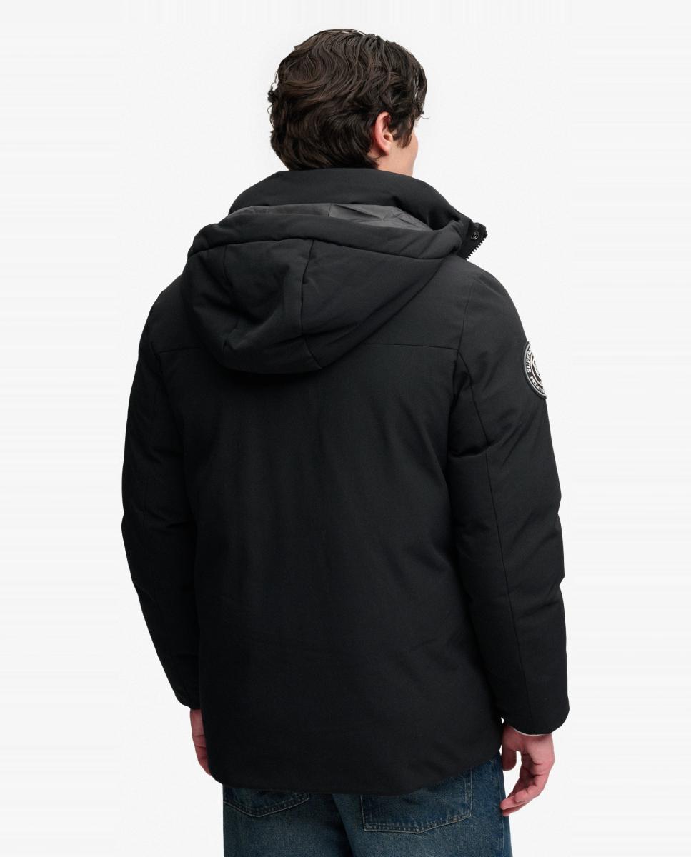 Parka de hombre City - Superdry - Negro Negro-2