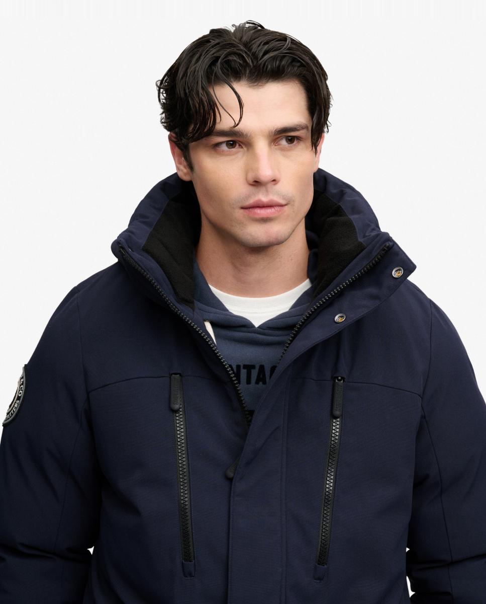 Parka de hombre City - Superdry - Azul marino Azul marino-3