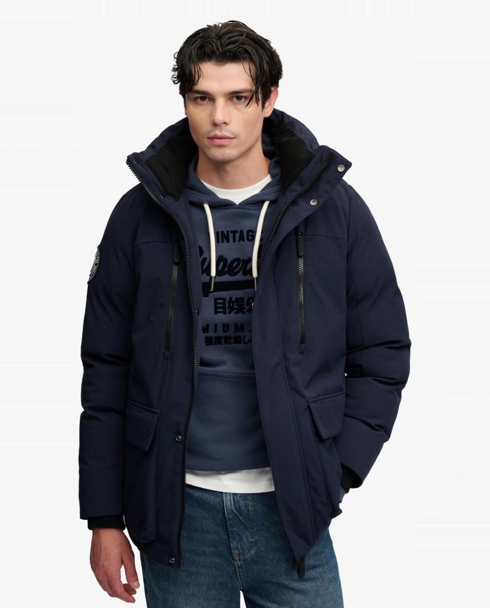 Parka de hombre City - Superdry - Azul marino Azul marino-5