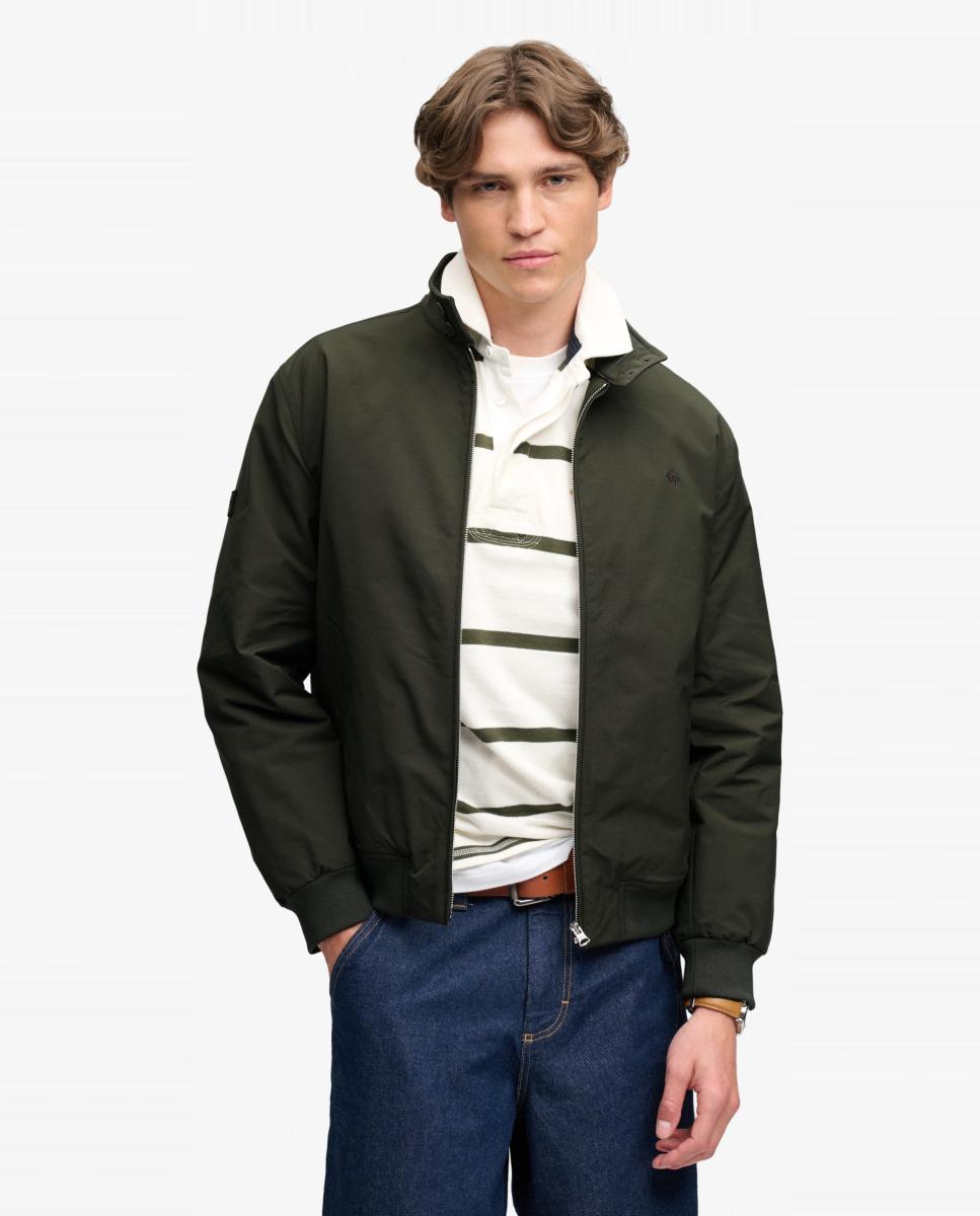 Casaco Harrington Acolchoado Campus Verde-5