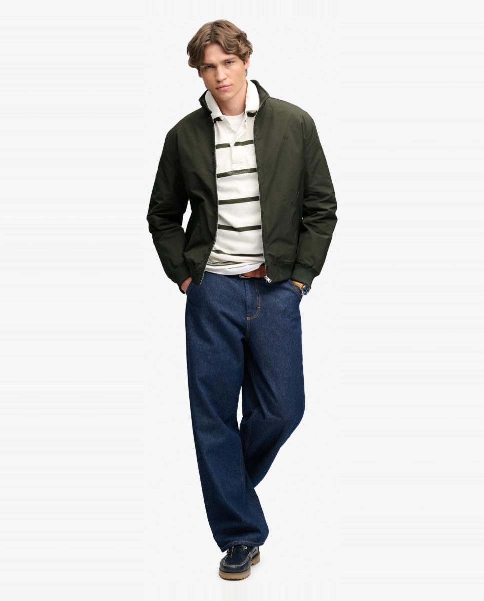 Casaco Harrington Acolchoado Campus Verde-6
