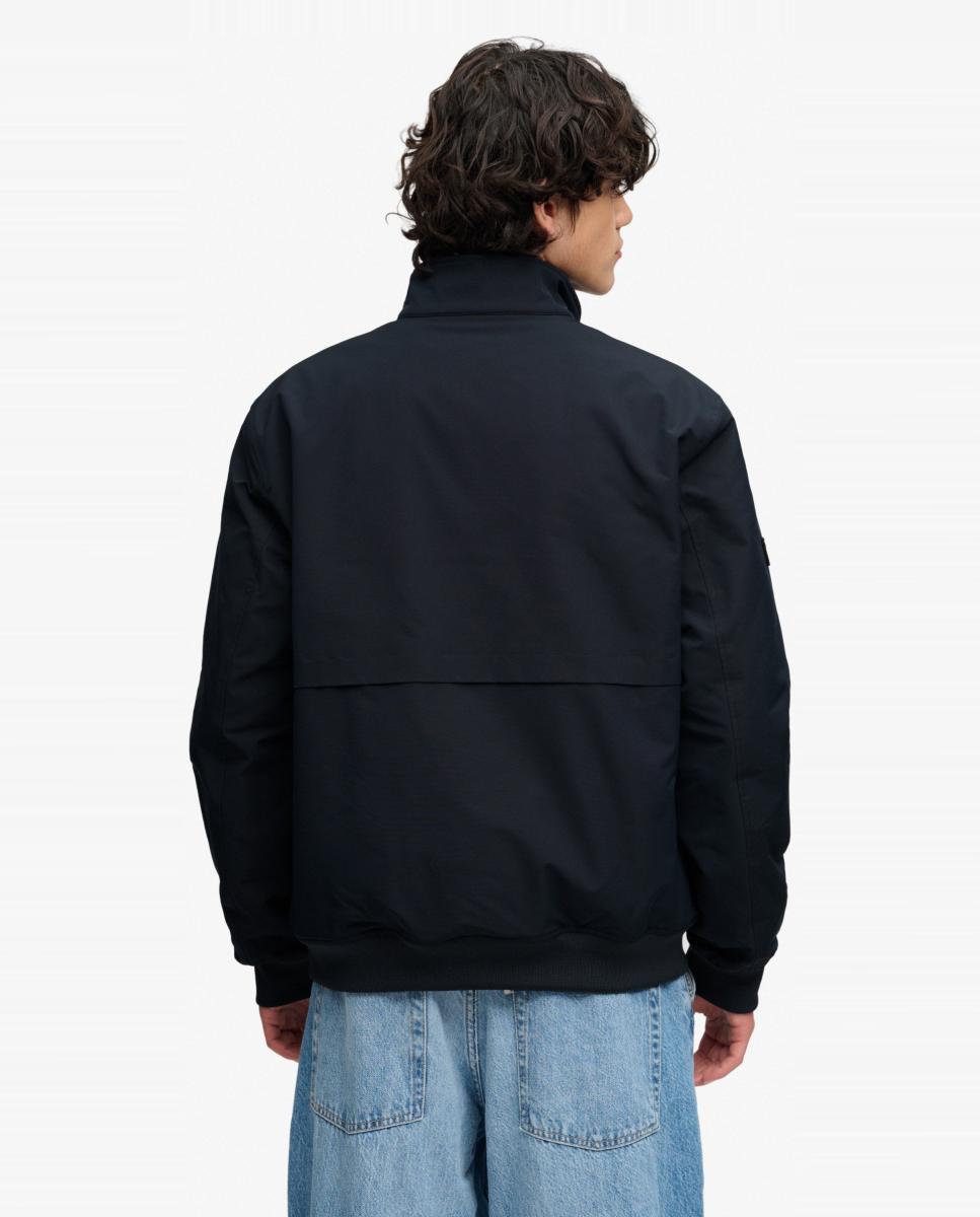 Chaqueta Harrington acolchada de hombre Campus - Superdry - Azul marino Azul marino-2