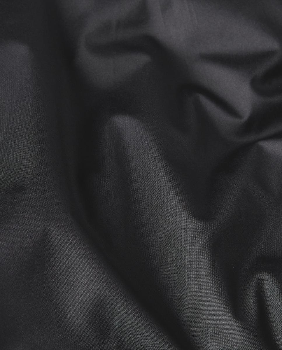 Blusão Acolchoado com Fecho de Correr Preto-5