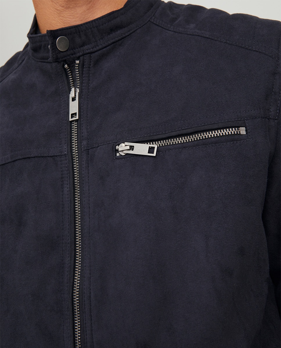 Blusão preto slim Preto-3