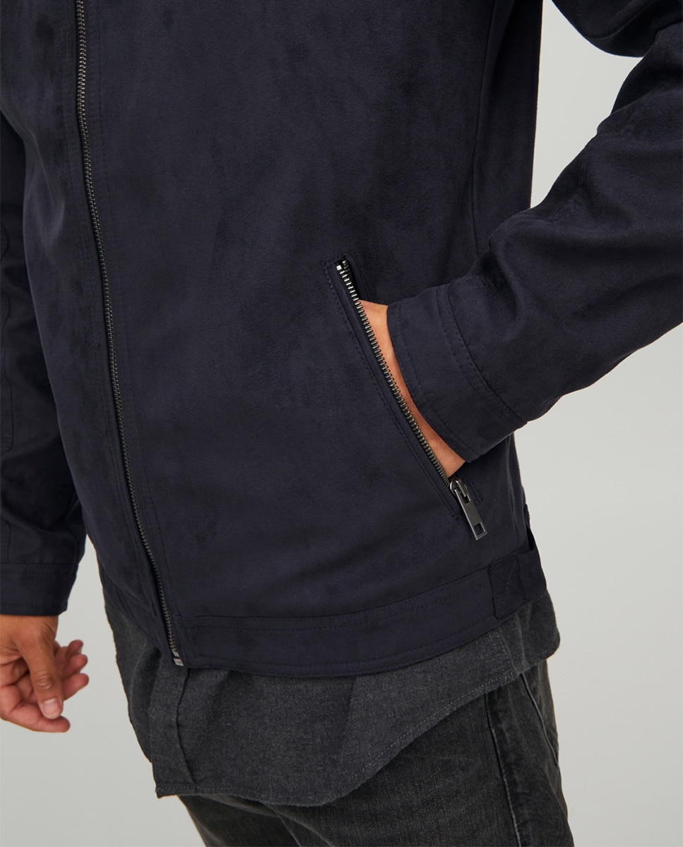 Blusão preto slim Preto-4