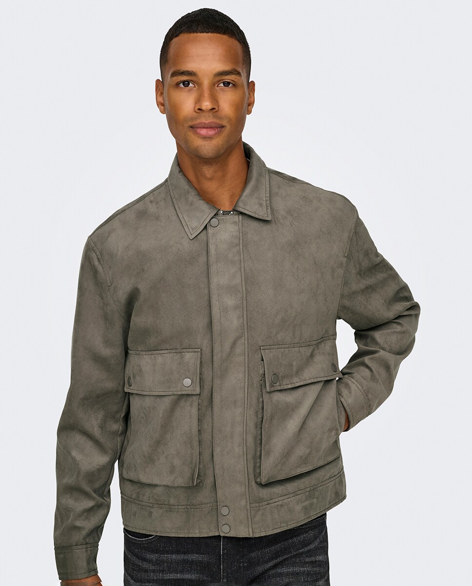 Only Sons Chaqueta Cuero Only El Corte Ingles Chaqueta De Hombre