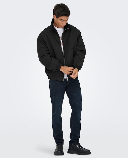 Imagen 0 de Chaqueta de hombre cuello alto regular fit