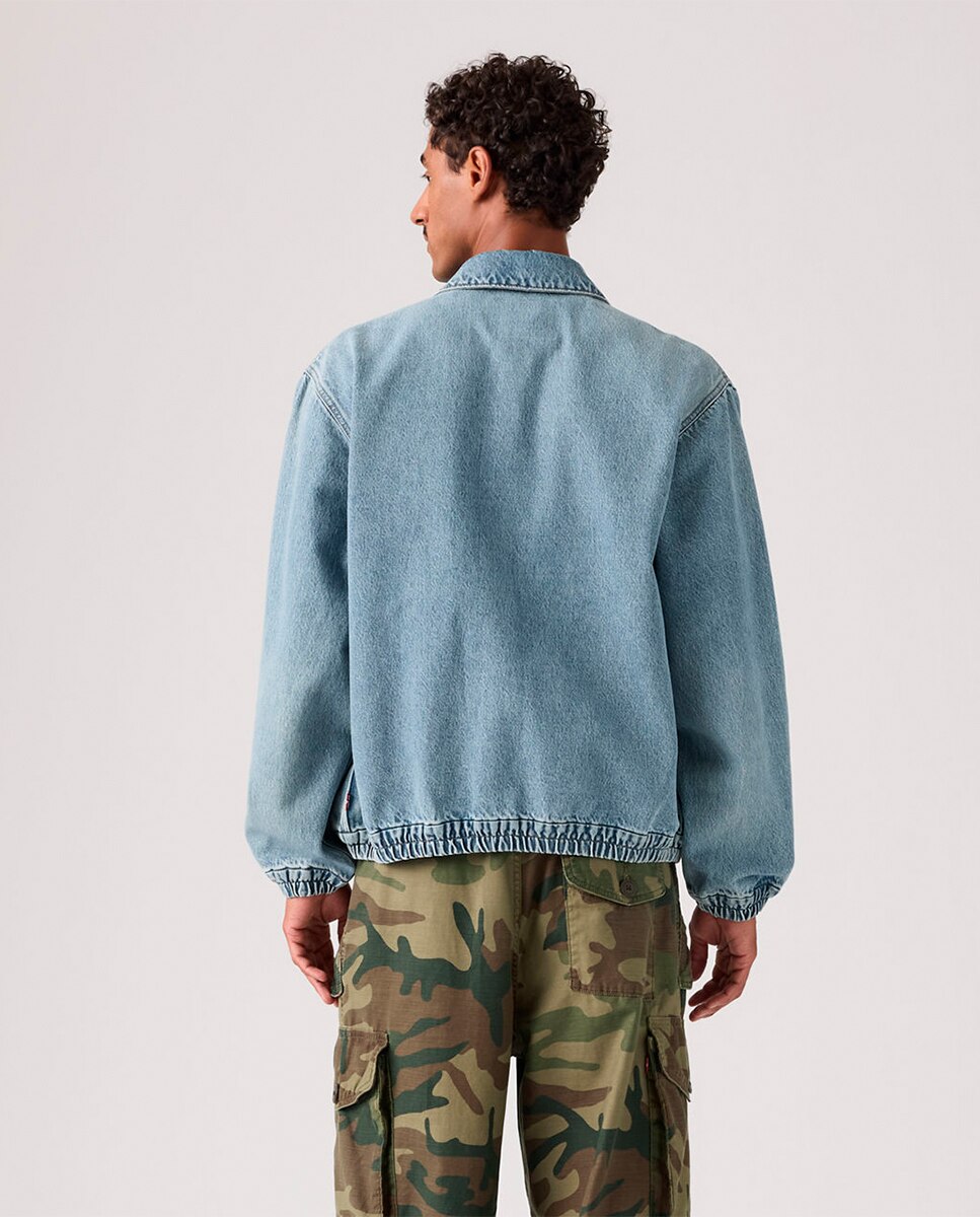 Chaqueta vaquera de hombre tipo bomber - Levi's - Azul claro Azul claro-2