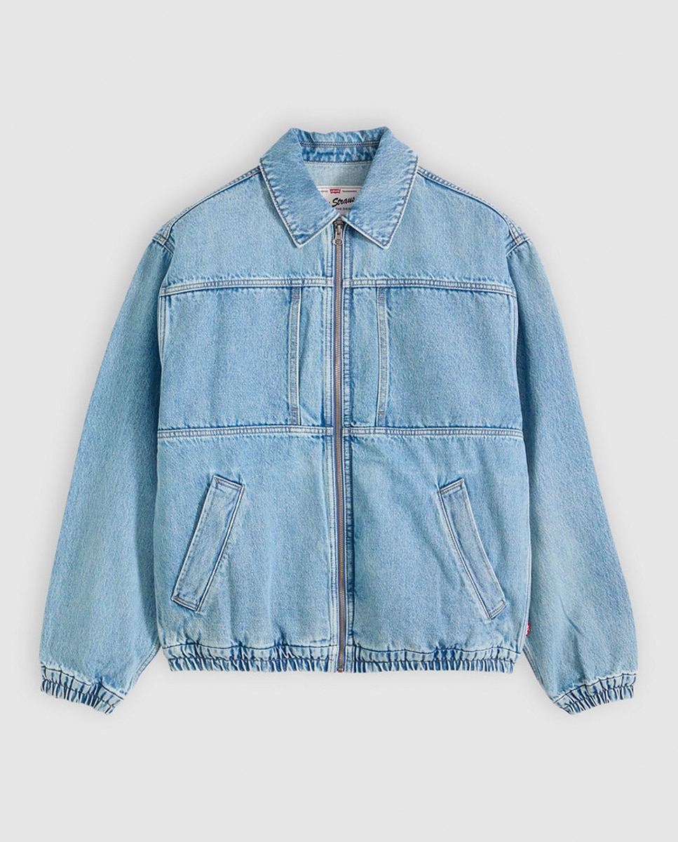 Chaqueta vaquera de hombre tipo bomber - Levi's - Azul claro Azul claro-3