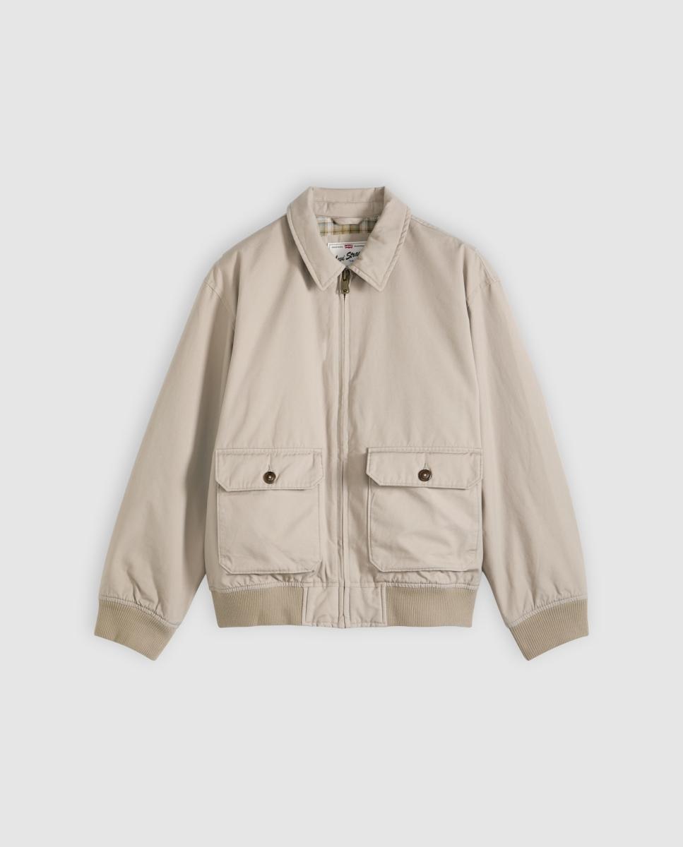 Blusão Tipo Bomber Caqui-5