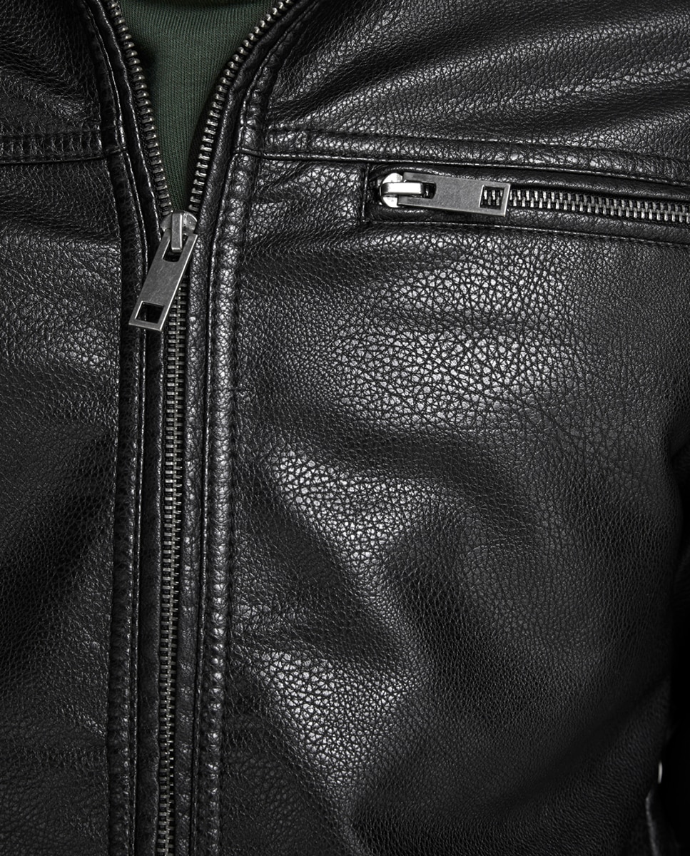 Imagen 3 de Cazadora de hombre Jack & Jones negra - Negro Negro