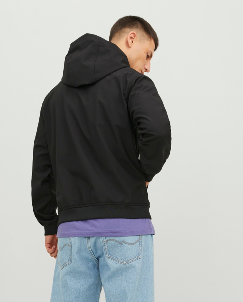 Imagen 2 de Chaqueta ligera softshell de hombre - Jack & Jones - Negro Negro