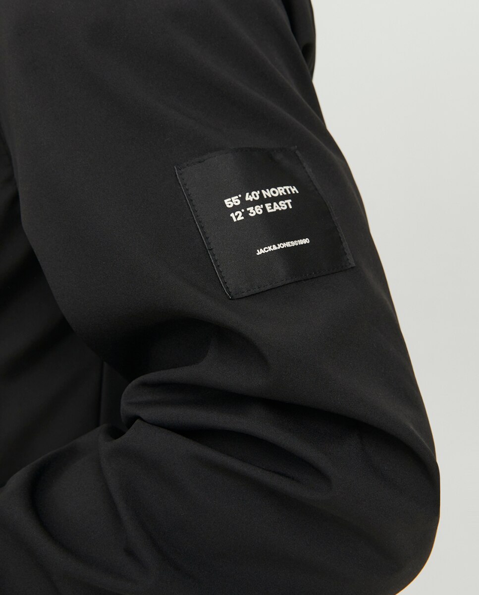 Imagen 4 de Chaqueta ligera softshell de hombre - Jack & Jones - Negro Negro