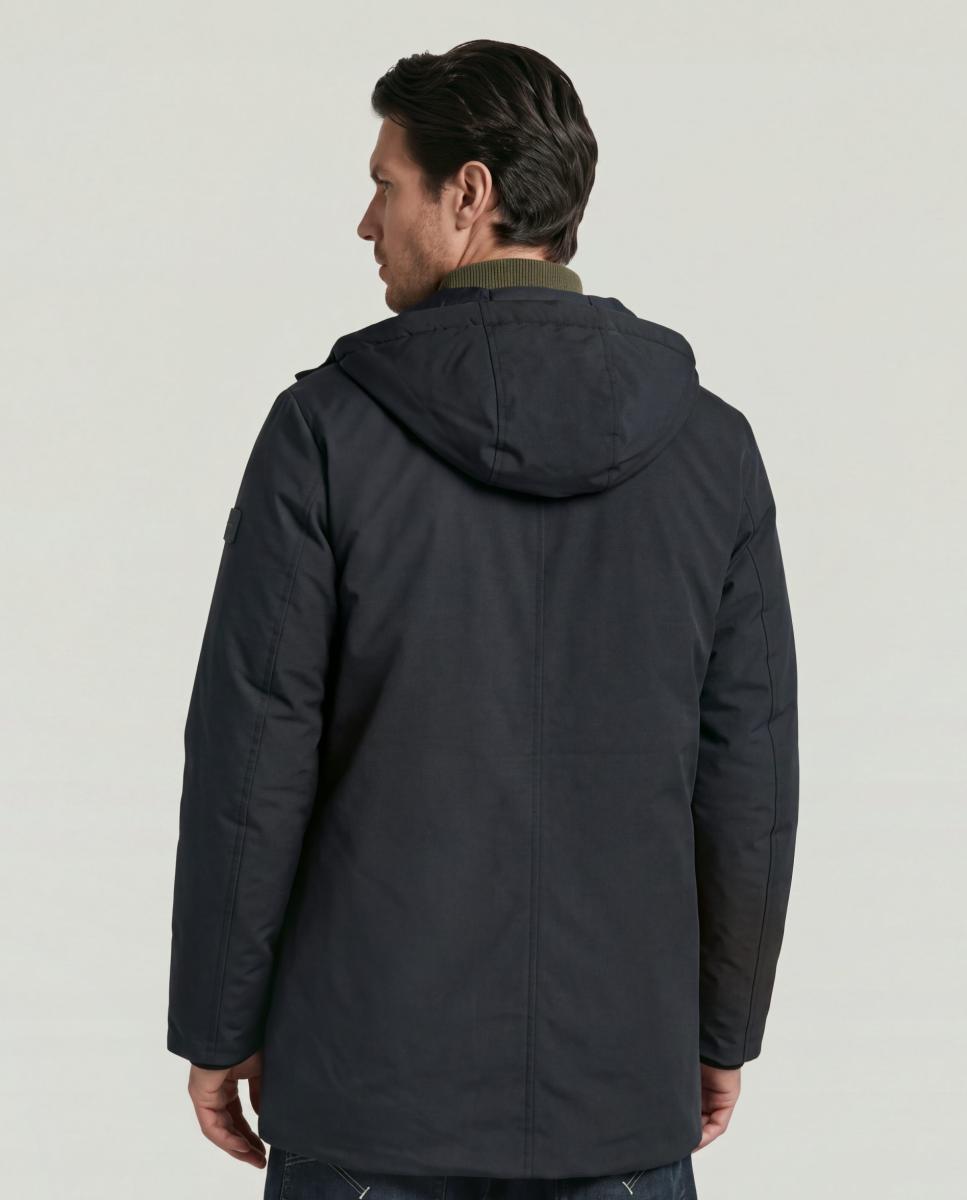 Imagen 2 de Parka de hombre con capucha - G-Star - Azul Azul