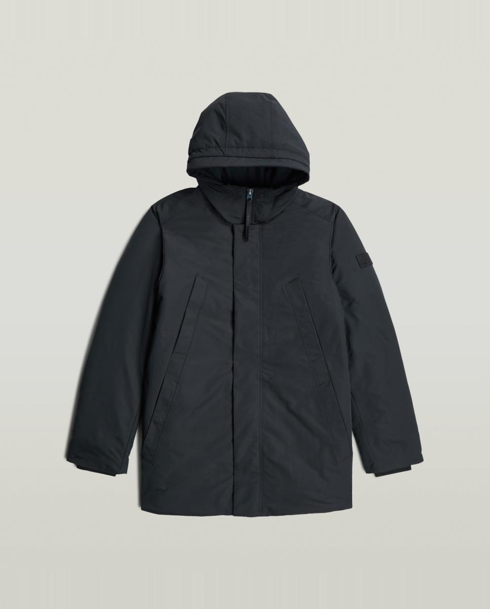 Imagen 4 de Parka de hombre con capucha - G-Star - Azul Azul