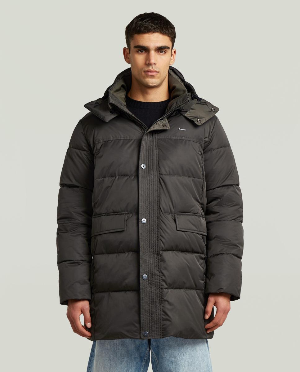 Imagem 0 de Parka com Capuz e Corte Regular