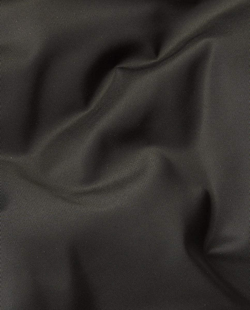 Parka com Capuz e Corte Regular Cinzento-5