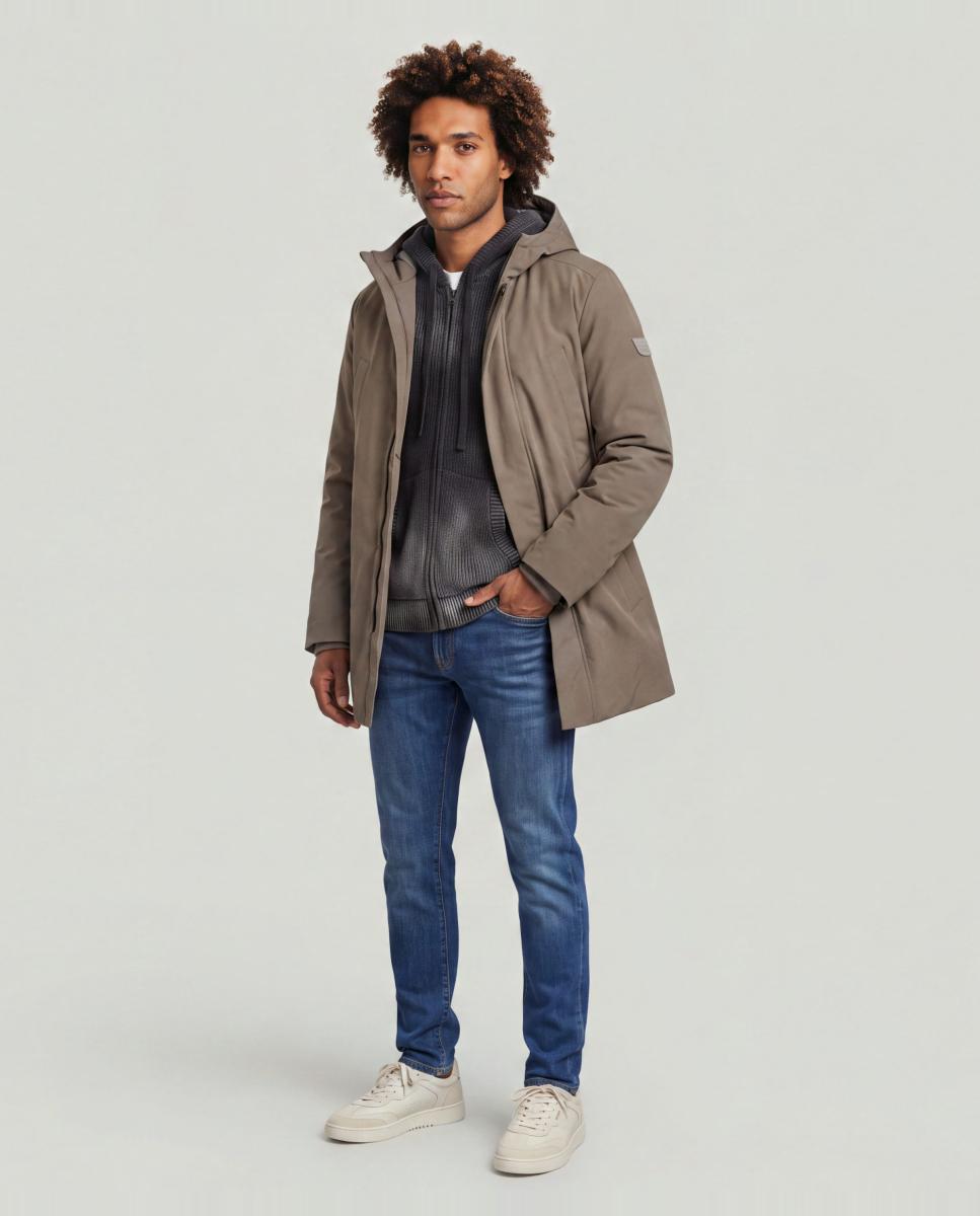 Imagen 6 de Parka de hombre con capucha - G-Star - Marrón Marrón