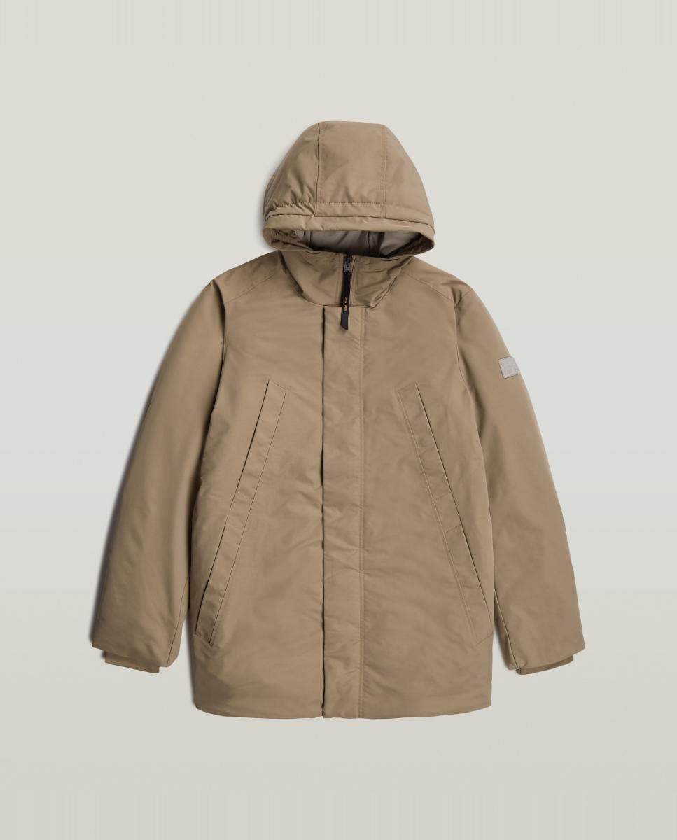 Imagen 4 de Parka de hombre con capucha - G-Star - Marrón Marrón