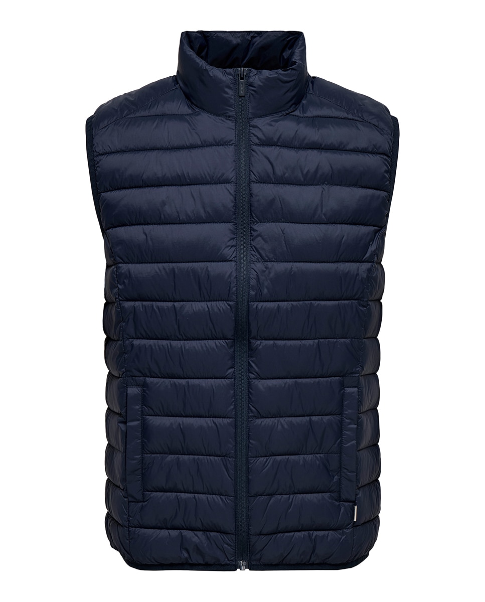 Colete Ligeiro Regular Fit Azul-5