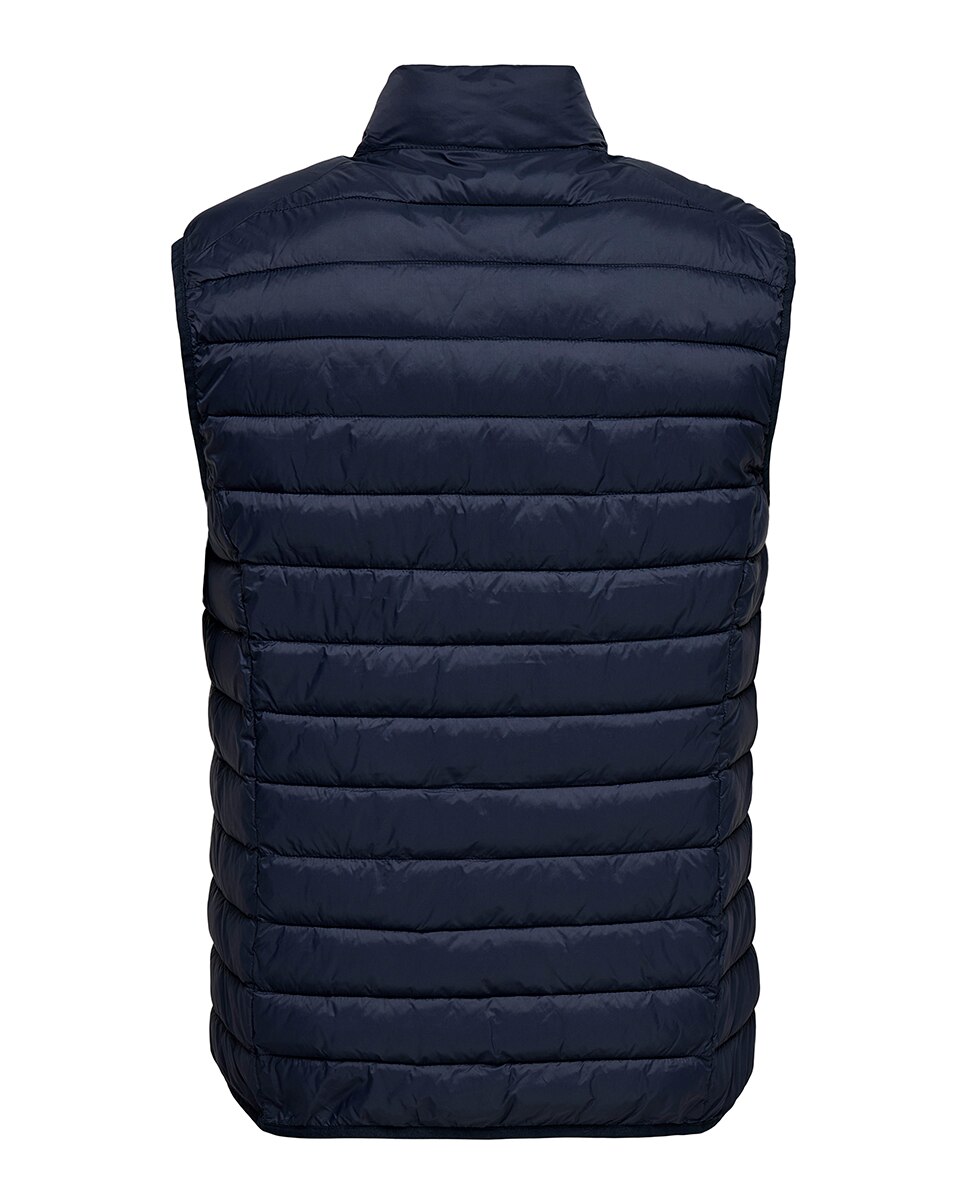 Colete Ligeiro Regular Fit Azul-6