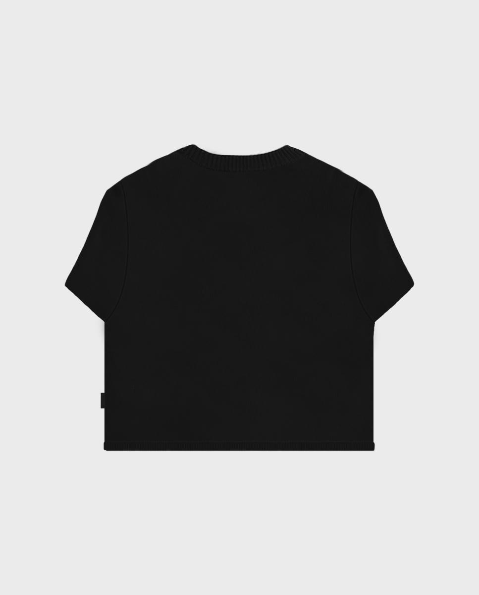 Camisola de Malha de Algodão Cinzento-6