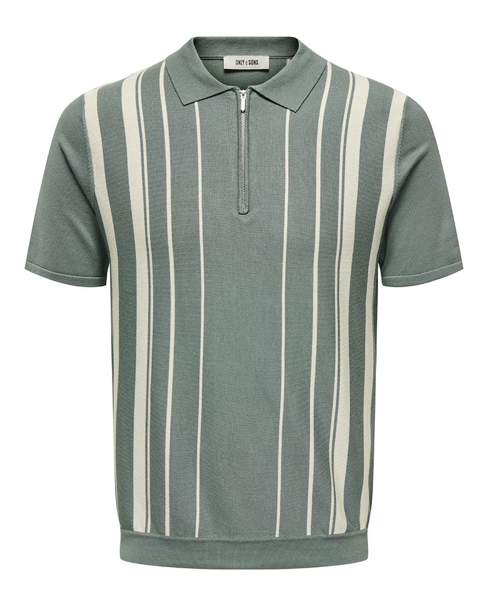 Imagem 0 de Polo de Malha Regular Fit com Manga Curta