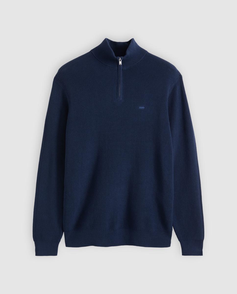 Jersey de hombre con cuello chimenea - Levi's - Azul marino Azul marino-5