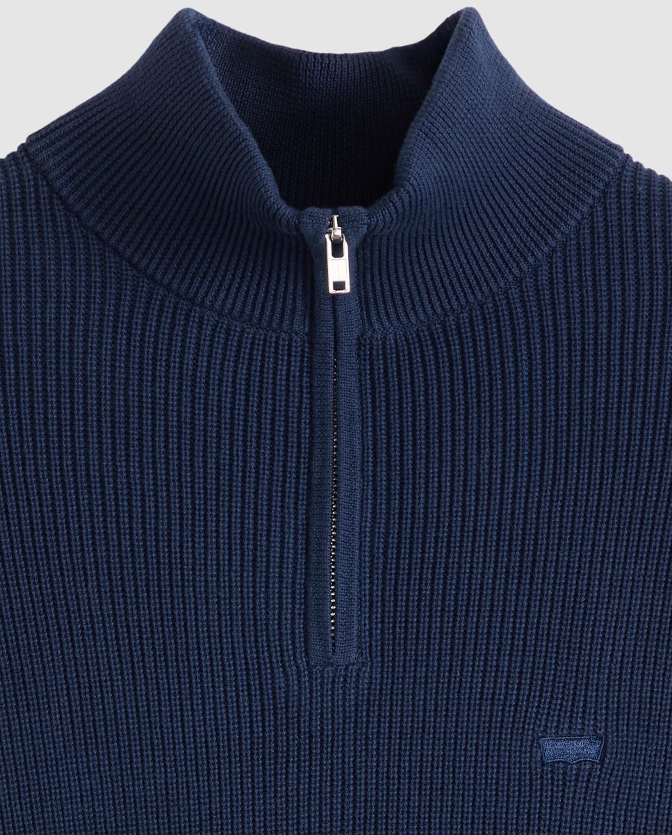 Jersey de hombre con cuello chimenea - Levi's - Azul marino Azul marino-6
