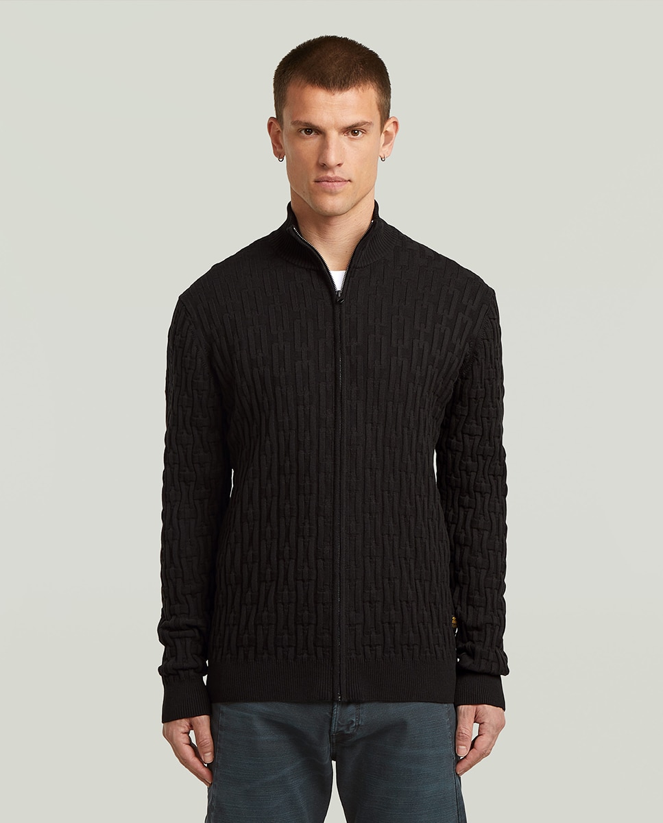 Camisola de Malha Regular Preto-6