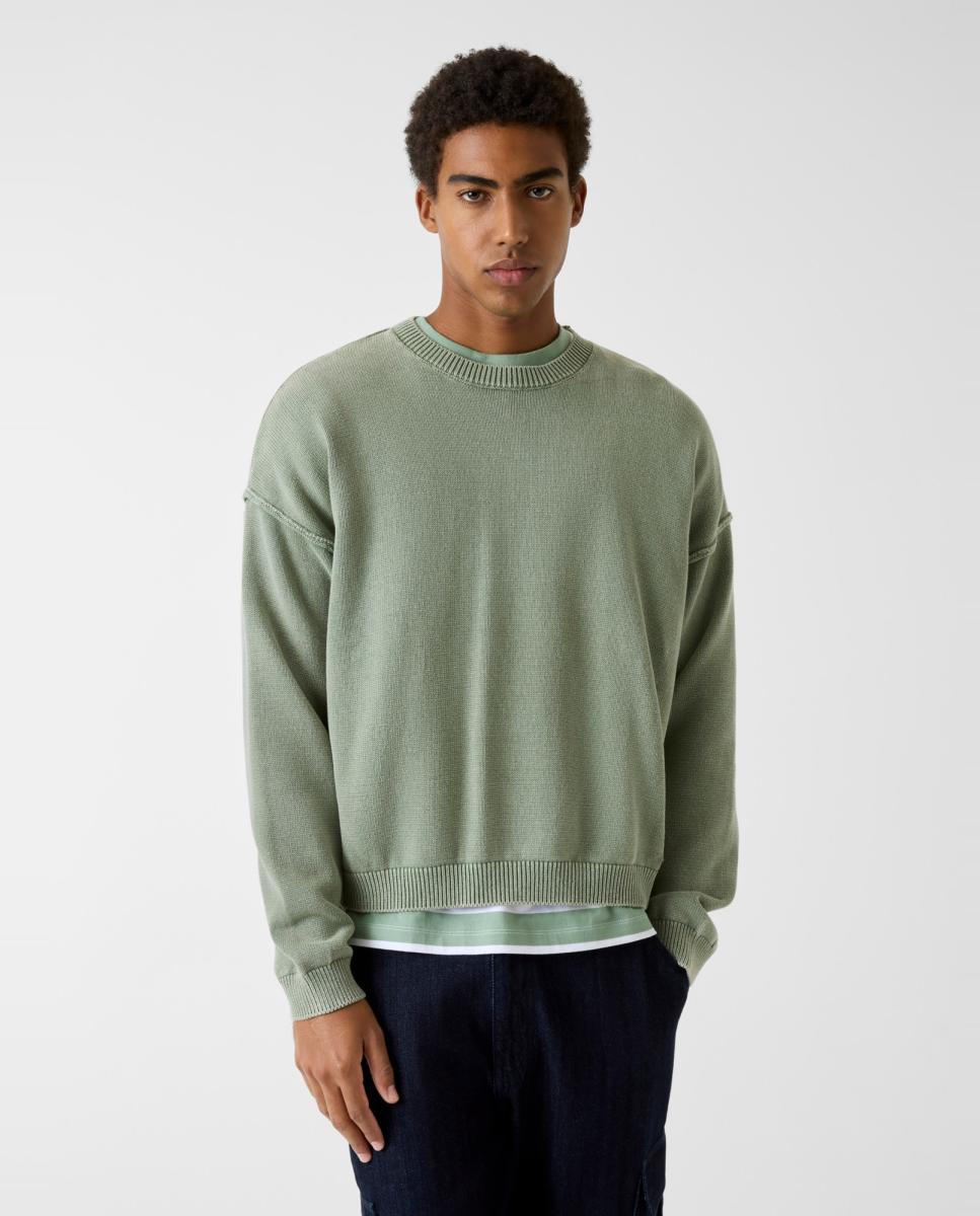 Imagem 0 de Camisola de Malha de Manga Comprida