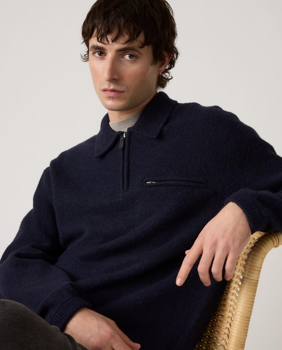 Jersey de hombre de cuello polo - Levi's - Azul marino Azul marino-3