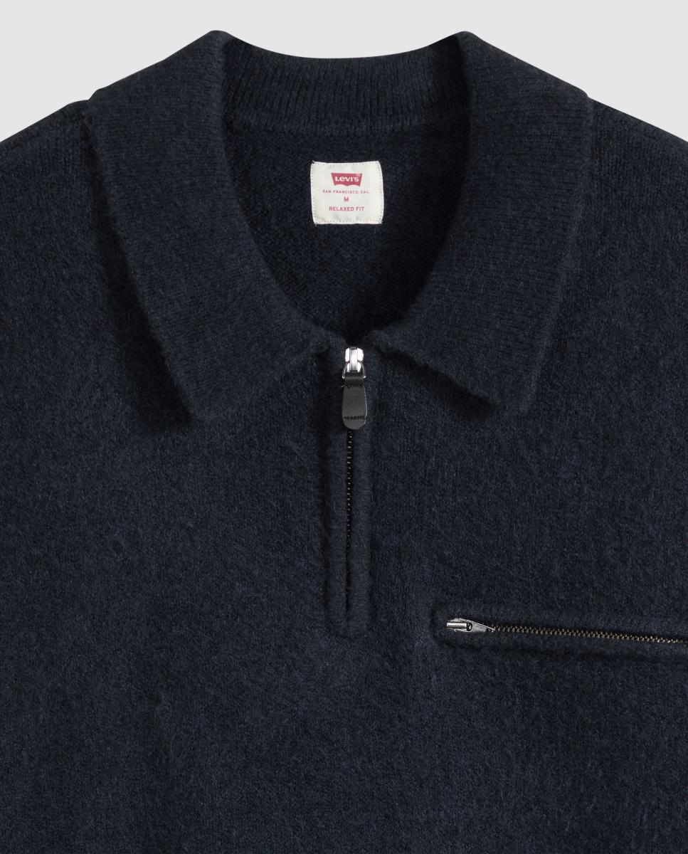 Jersey de hombre de cuello polo - Levi's - Azul marino Azul marino-6