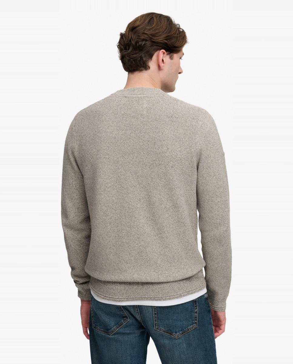 Imagen 2 de Jersey de hombre de punto texturizado - Superdry - Beige Beige
