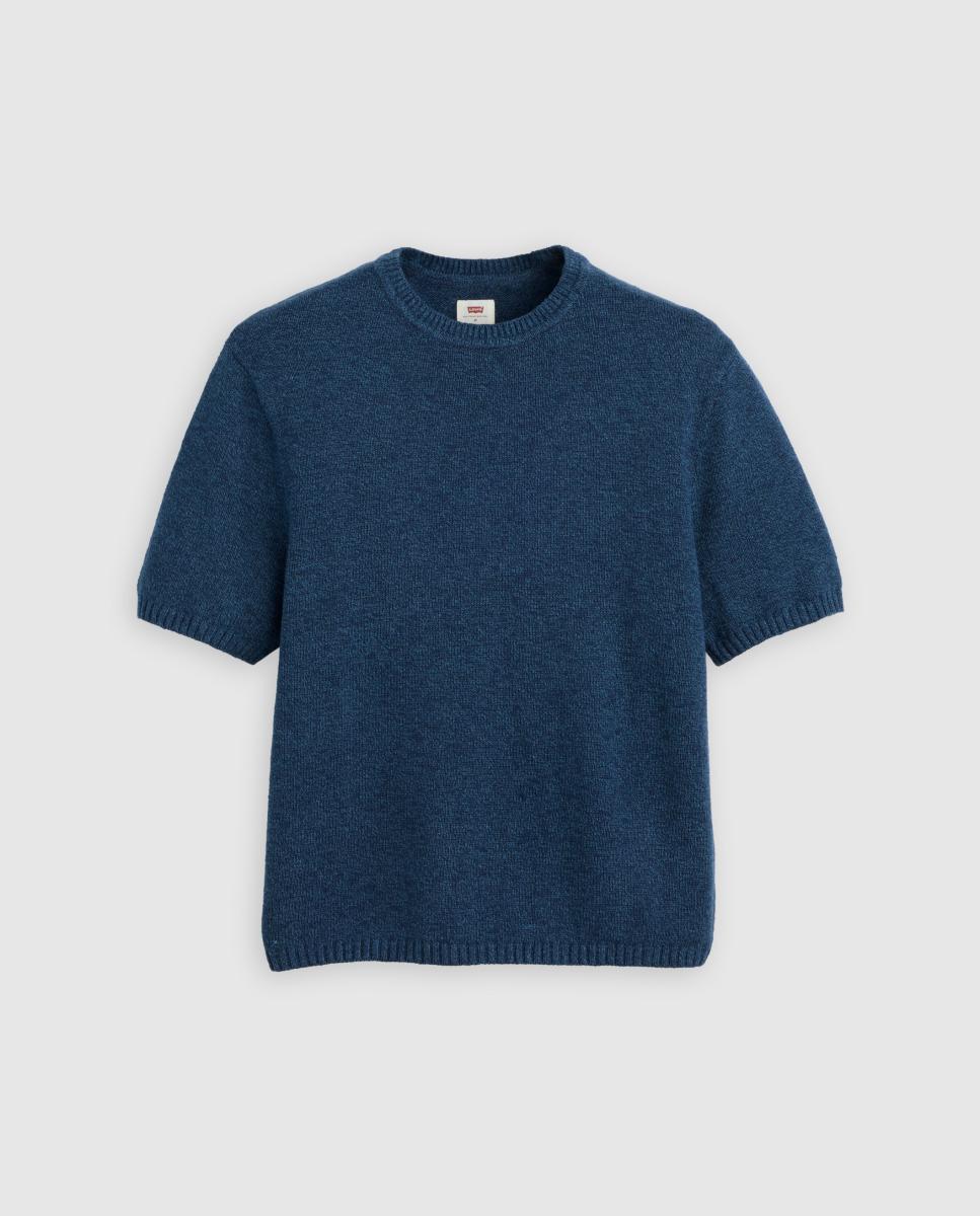 Jersey de hombre de manga corta y cuello redondo - Levi's - Azul Azul-5