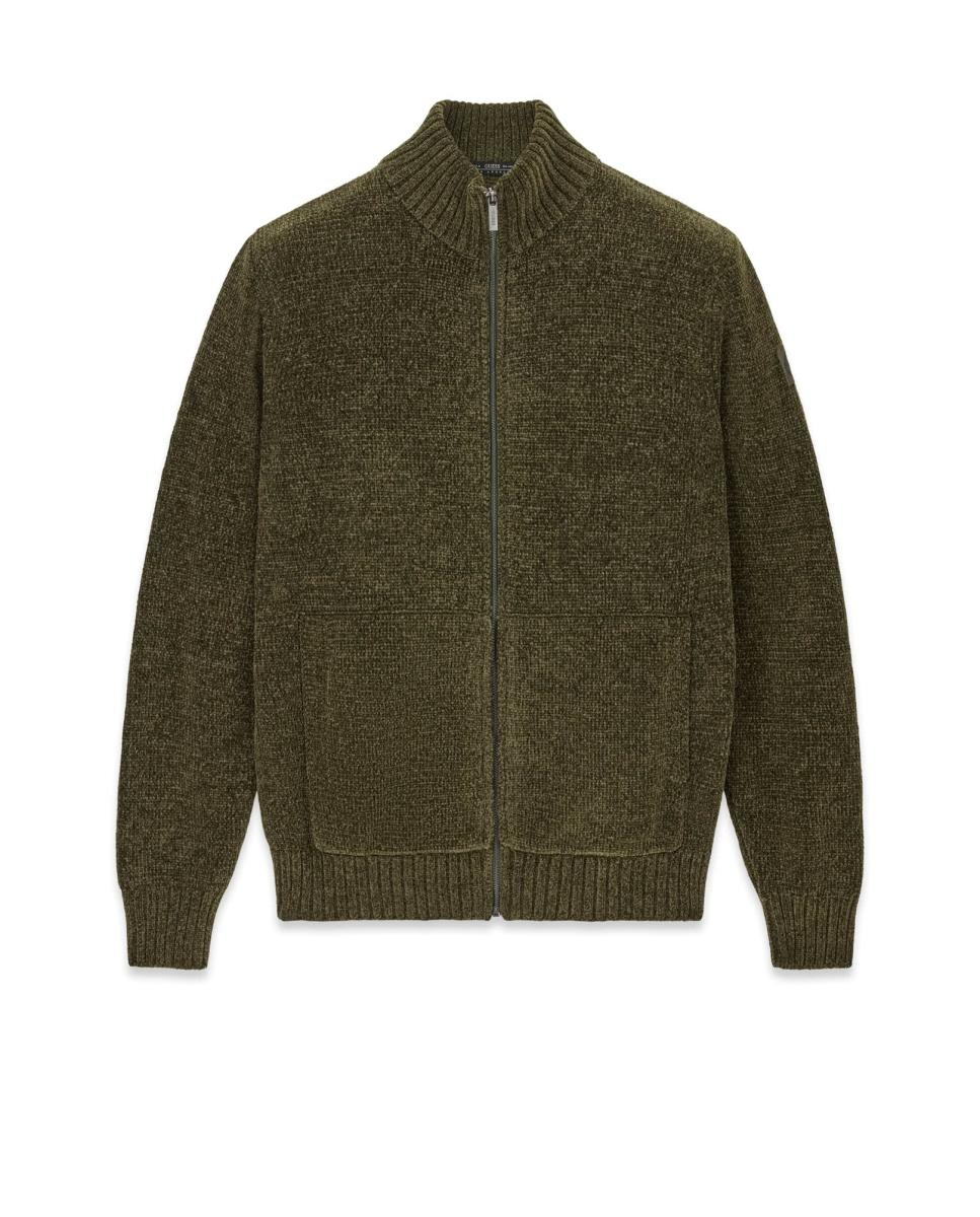 Jersey de punto de hombre - Guess - Verde Verde-1