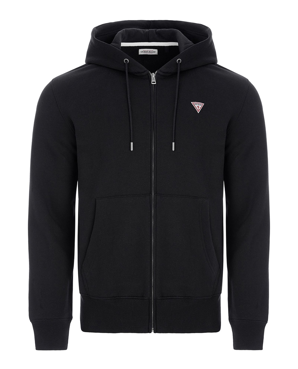 Sudadera con cremallera de hombre - Guess Jeans - Negro Negro-3