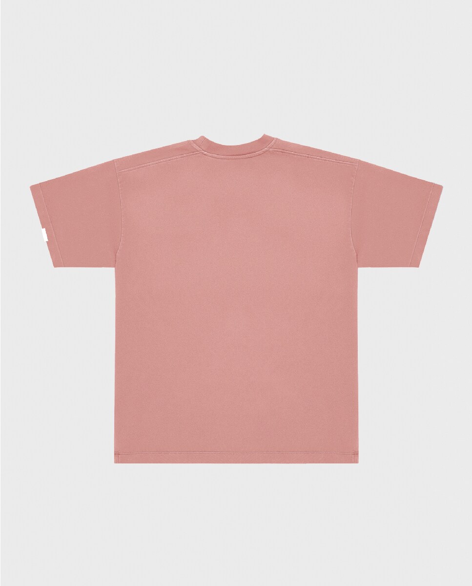 T-shirt de homem de manga curta Laranja-2