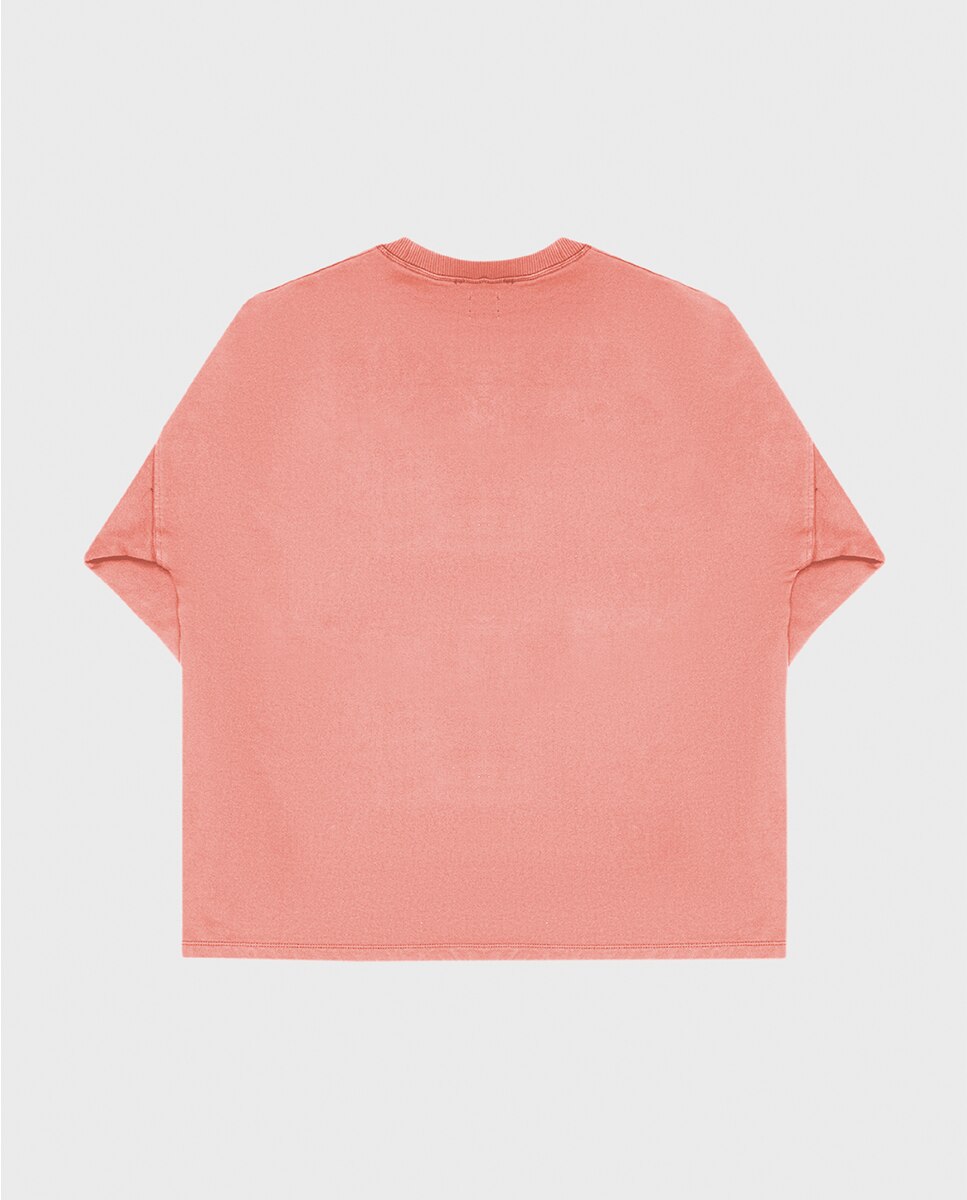 Sudadera de hombre con cuello redondo - YUXUS - Naranja Naranja-3