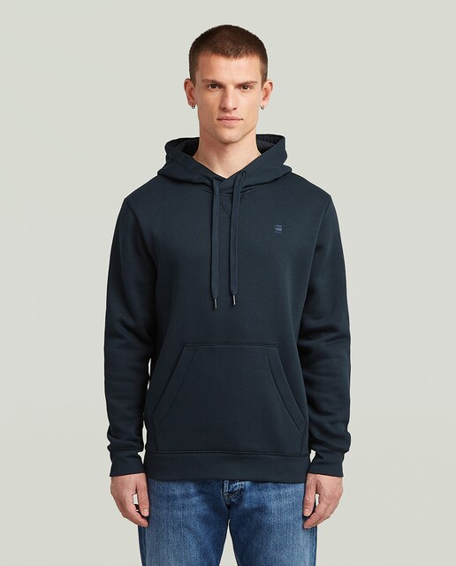 Imagem 0 de Sweatshirt Premium Core Hooded preta com bolso canguru